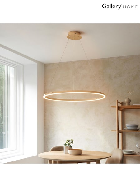 Gallery Home French Gold Staten Pendant Ceiling Light (F56249) | £230