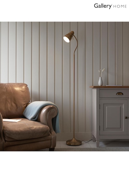 Gallery Home Brass Classic Flexi Floor Light (F56251) | £70