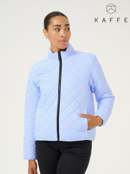 Kaffe Blue KAloreen Padded Jacket (F56314) | £65