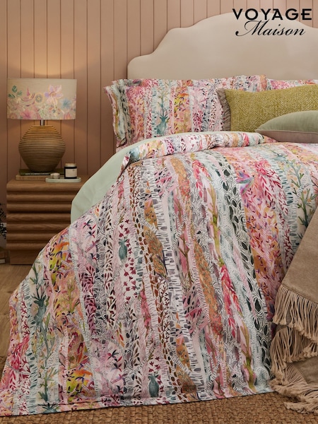 Voyage Maison Blush Whimsical Tale Printed Duvet Set (F56611) | £58 - £74