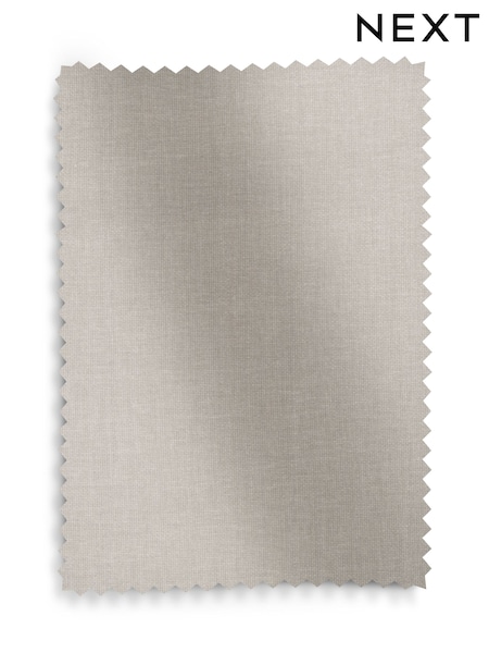 Pebble Grey Opulent Chenille Upholstery Swatch (F56754) | £0