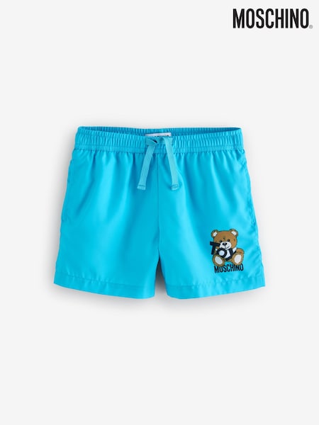 Moschino Blue Logo Swim Shorts (F56903) | £85 - £94