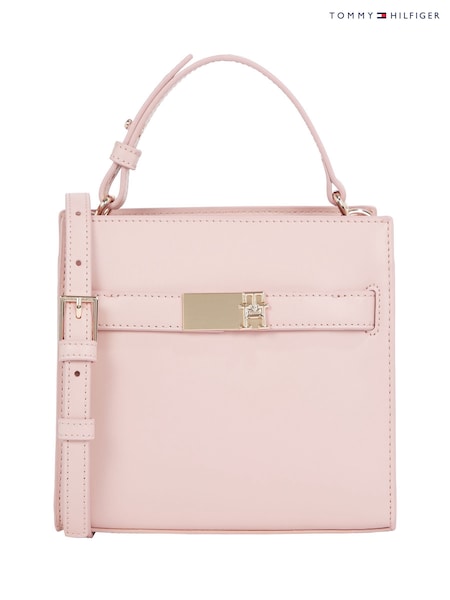 Tommy Hilfiger Pink Heritage Mini Satchel Bag (F57121) | £120