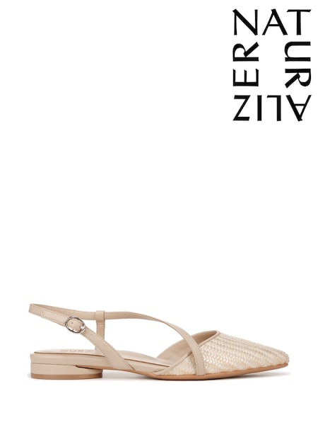 Naturalizer Hawaii2 Wide Fit Slingback Brown Shoes (F57317) | £120