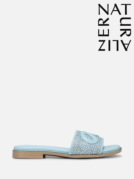 Naturalizer Genevieve2 Wide Fit Brown Slider Sandals (F57320) | £100