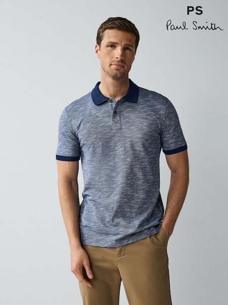 PS Paul Smith Regular Fit Logo Polo Shirt (F57358) | £95