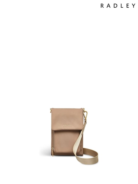 Radley Medium Guildford Grove Phone Nude Cross-Body Bag (F57573) | £89