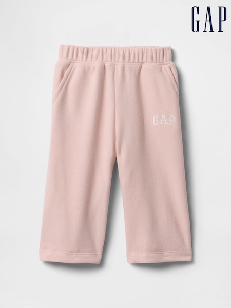 Gap Pink Vintage Soft Pull On Wide-Leg Joggers (Newborn-24mths) (F57711) | £12