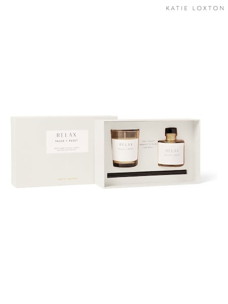 Katie Loxton Relax Mini Votive Reed Diffuser Gift Set (F57729) | £25