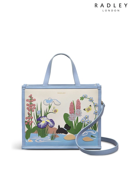 Radley London Small Rhs SS25 Ziptop Grab White Bag (F57807) | £259