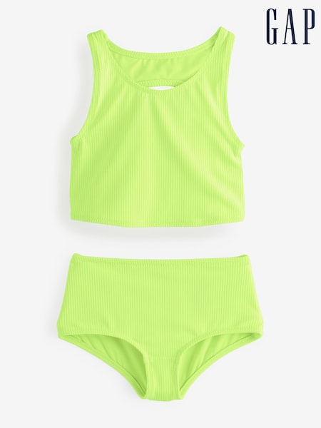 Gap Green Cutout Tankini Swim Two-Piece (4-13yrs) (F58050) | £17