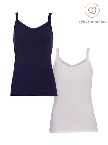 Cyberjammies Blue Hidden Support Vests 2 Pack (F58097) | £42