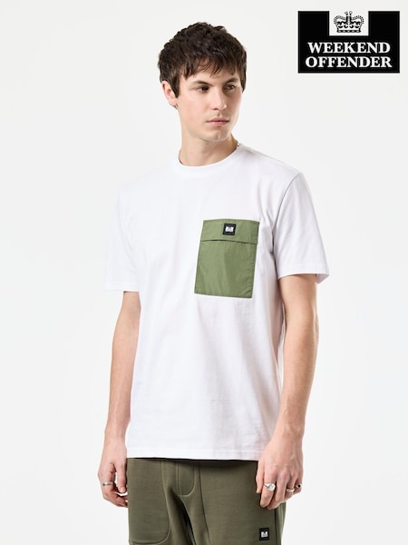 Weekend Offender Parachute Pocket T-Shirt (F58340) | £40
