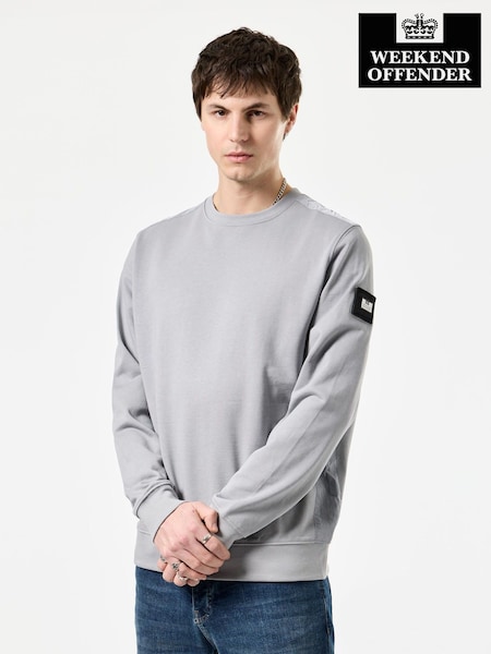 Weekend Offender Parachute Overlay Sweatshirt (F58344) | £65