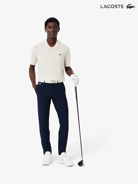Lacoste Navy Golf 4 Pocket Performance Trousers (F58597) | £145