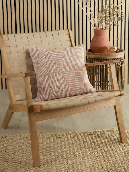 Appletree Terracotta Myan 100% Cotton Filled Cushion (F58688) | £16
