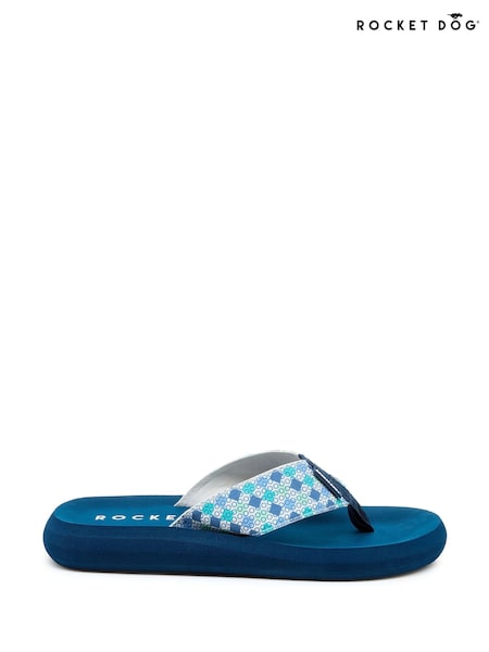 Rocket Dog Spotlight Knox 100% Cotton White Sandals (F58897) | £25.50