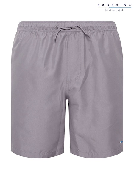 BadRhino Big & Tall Purple Plain Swim Shorts (F58947) | £23