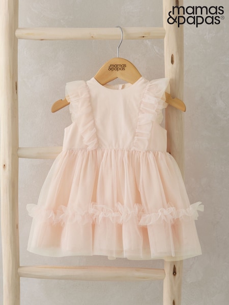 Mamas & Papas Pink Mesh Tutu Dress (F59130) | £36