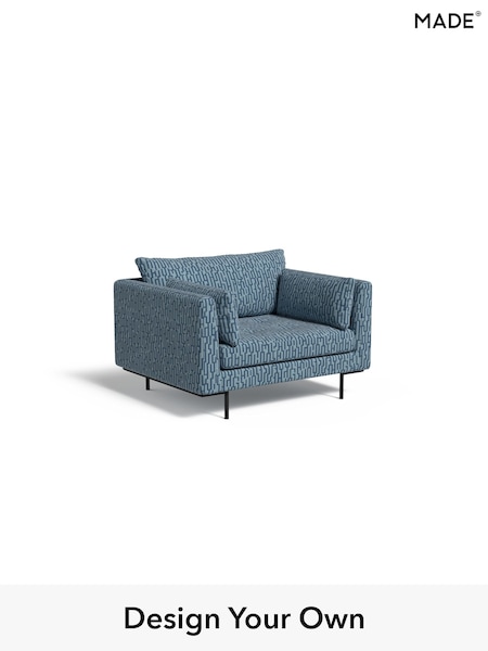 Great Hey by Harlequin/Atlantic Blue Harlow By Made (F59297) | £975