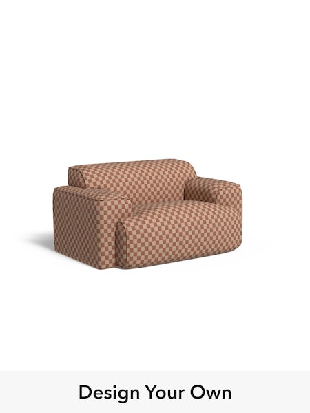 Blenets Check Mini by Harlequin/Terracotta Orange Avalon By Made (F59298) | £1,050