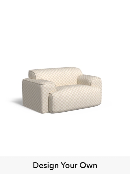 Blenets Check Mini by Harlequin/Oatmeal Natural Avalon By Made (F59299) | £1,050
