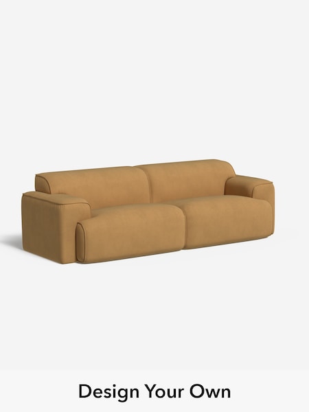 Matt Velvet Easy Clean/Caramel Natural Avalon By Made (F59301) | £1,399