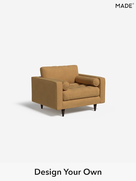 Matt Velvet Easy Clean/Caramel Natural Scott By Made (F59303) | £799