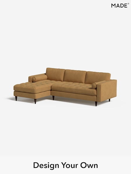 Matt Velvet Easy Clean/Caramel Natural Scott By Made (F59303) | £1,775