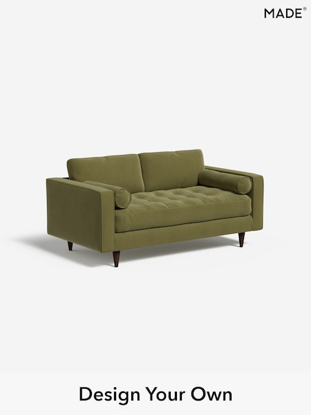 Matt Velvet Easy Clean/Fern Green Scott By Made (F59332) | £999