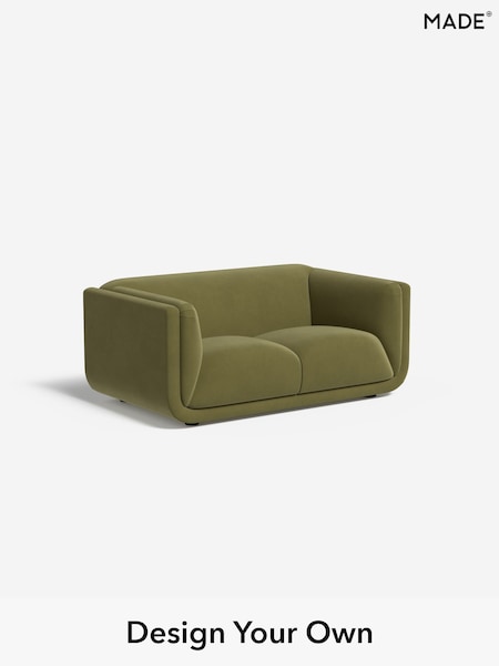 Matt Velvet Easy Clean/Fern Green Jadis By Made (F59338) | £1,199