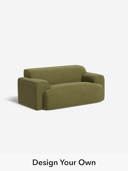 Matt Velvet Easy Clean/Fern Green Avalon By Made (F59339) | £950