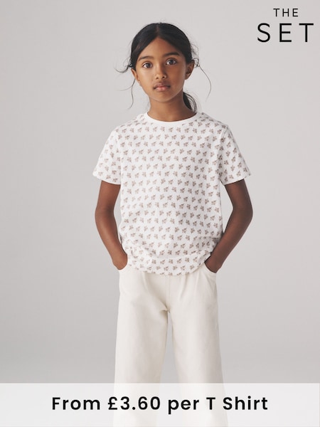 The Set Multi 5 Pack Short Sleeve Regular T-Shirts (F59644) | £18 - £22