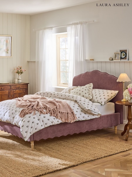 Stretton Mauve Almington Upholstered Bed (F59921) | £525 - £575