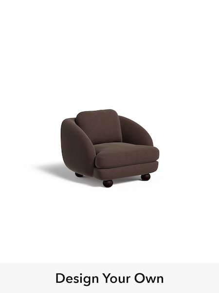 Soft Chenille Easy Clean/Mocha Natural Madris By Made (F60042) | £950