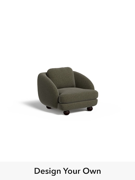Soft Touch Boucle/Forest Green Madris By Made (F60069) | £899