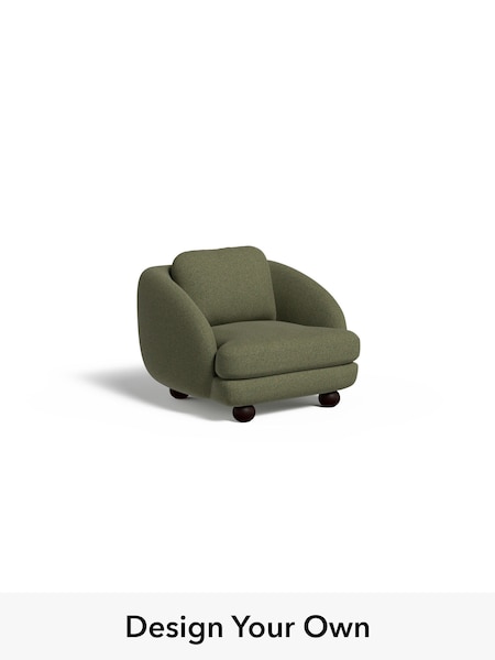 Textured Woven/Meadow Green Madris By Made (F60070) | £950