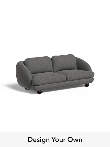 Textured Weave Easy Clean/Stone Grey Madris By Made (F60078) | £1,399