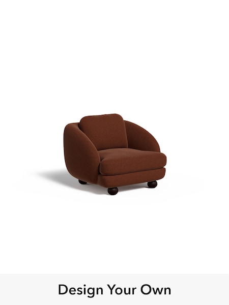 Soft Touch Boucle/Rust Orange Madris By Made (F60084) | £899