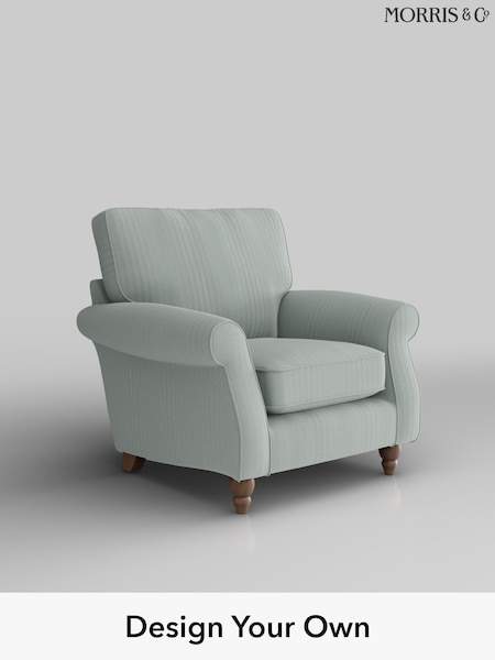 Burford by Morris and Co/Mineral Blue Ashford (F60605) | £875