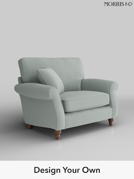 Burford by Morris and Co/Mineral Blue Ashford (F60605) | £1,025