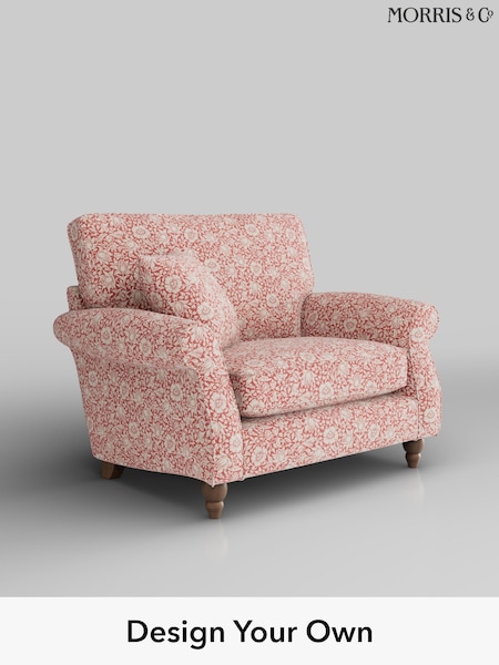 Mallow by Morris and Co/Madder Coral Orange Ashford (F60607) | £1,175