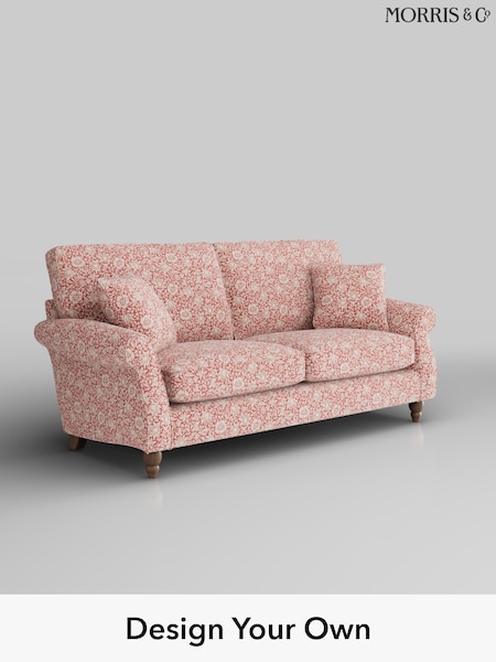 Mallow by Morris and Co/Madder Coral Orange Ashford (F60607) | £1,575