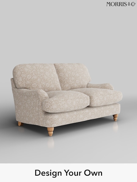 Mallow by Morris and Co/Linen Natural Maycott By Morris And Co (F60608) | £1,399