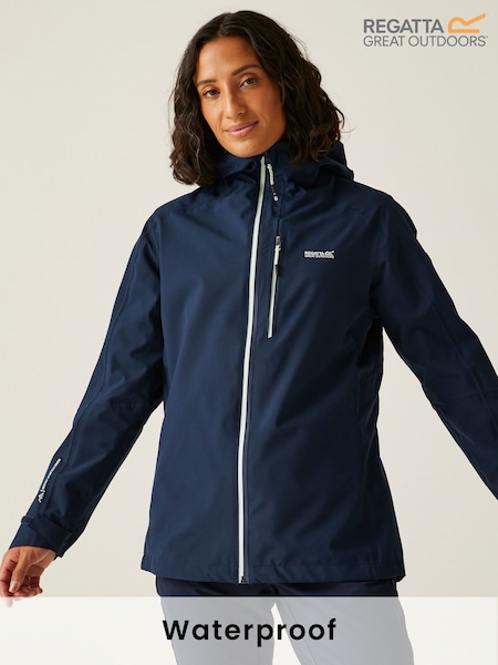 Regatta Blue Birchdale II Isotex Stretch 15000 Waterproof Full Zip Jacket (F60638) | £100