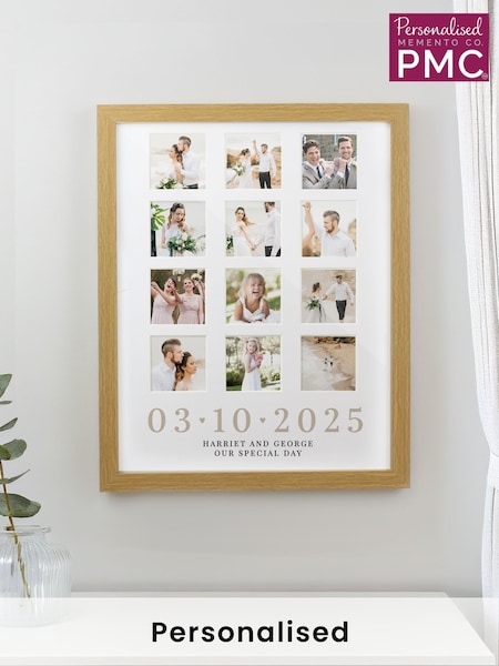 Personalised Special Date Multi Photo Frame by PMC (F60698) | £20