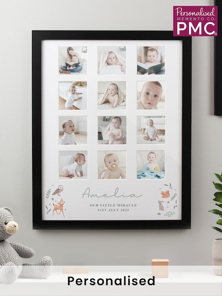 Personalised Woodland Animal Photo Frame by PMC (F60714) | £20