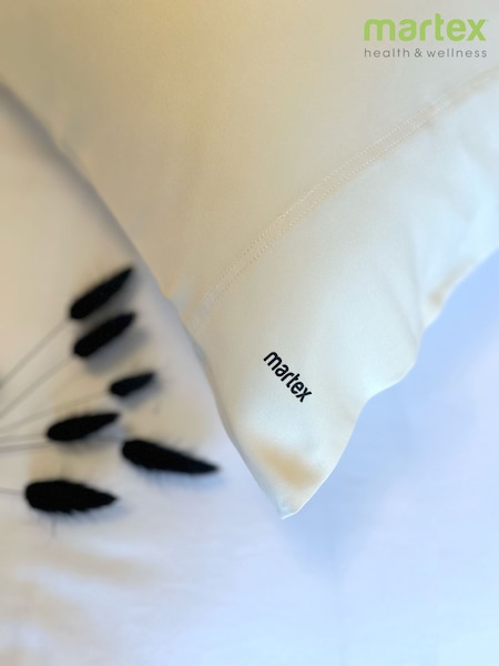 Martex Ivory Satin Travel Pillowcase Pair (F60748) | £20