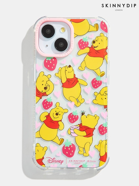 Skinnydip Red Disney Winnie The Pooh Strawberry Shock iPhone Case (F61209) | £24