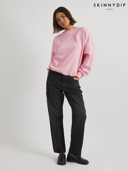 Skinnydip Pink La Dolce Vita Sweatshirt (F61292) | £35